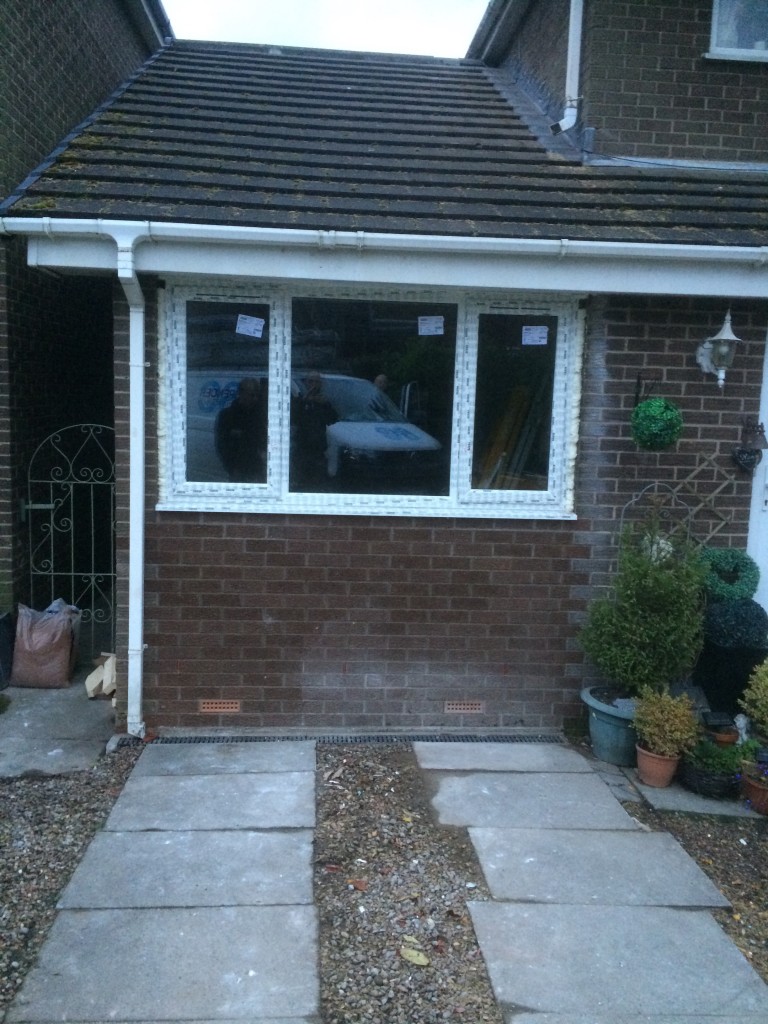 Single to double storey extension with ensuite - before 1